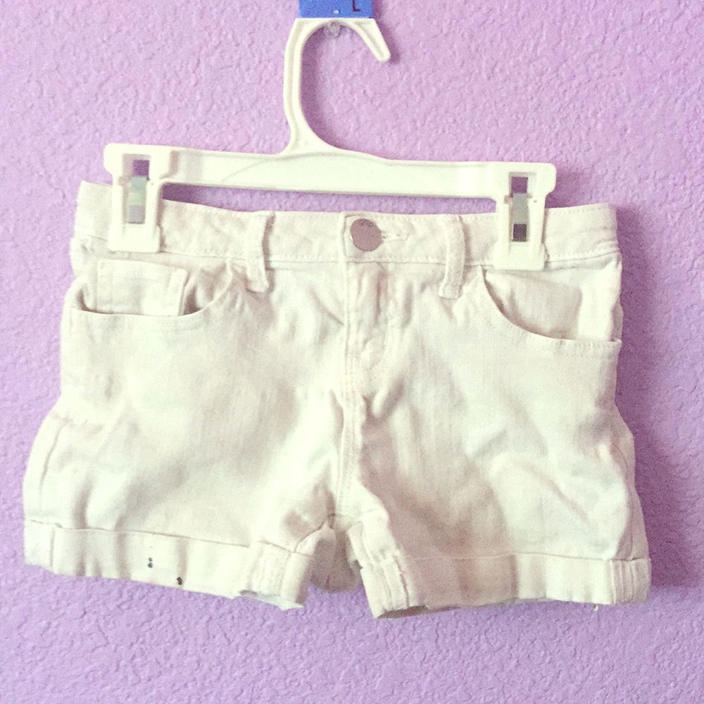 White Gap Kids jean shorts size 10